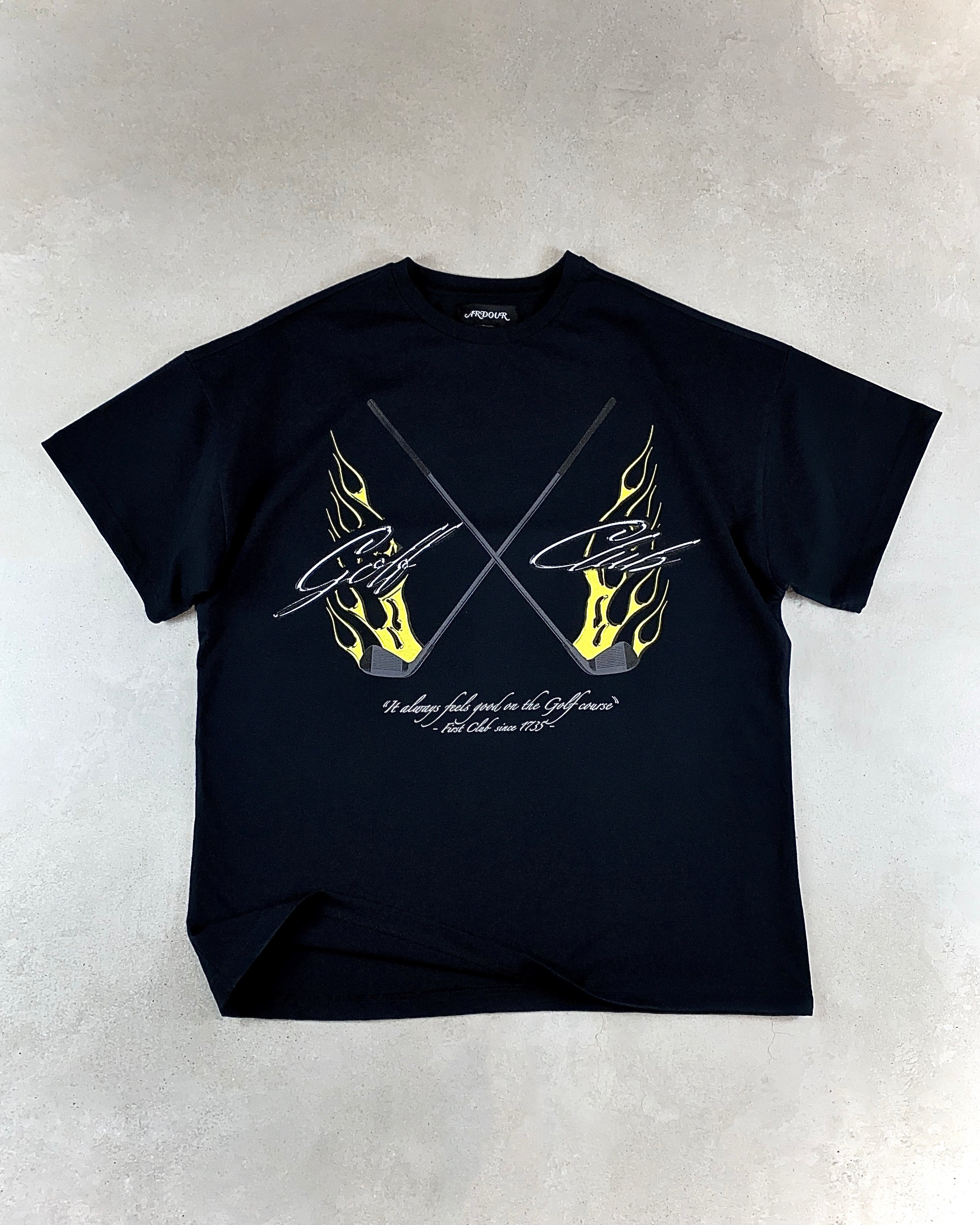 GOLF CLUB TEE BLACK