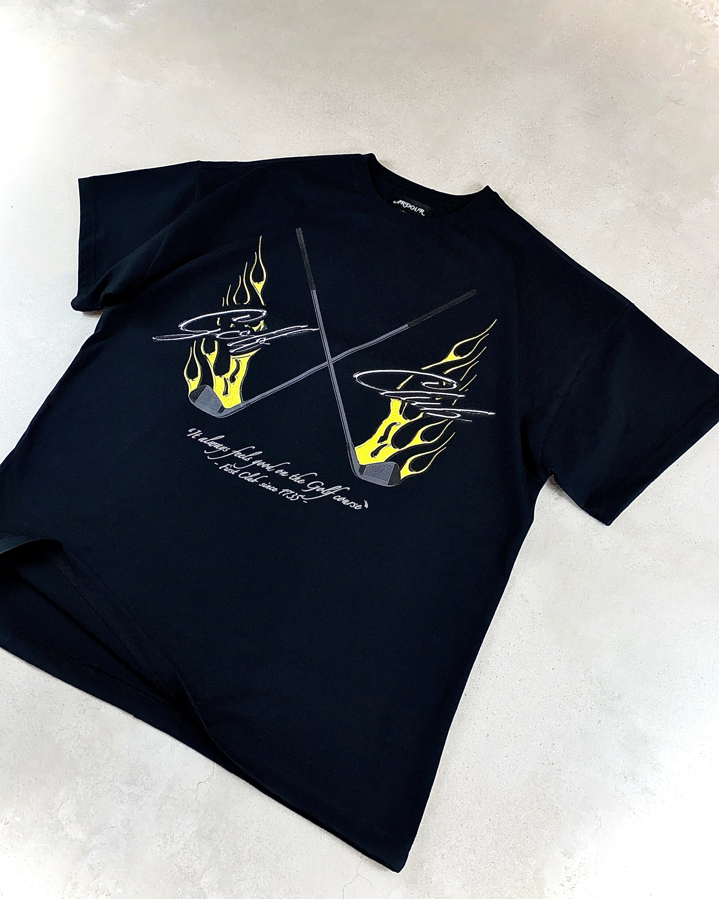 GOLF CLUB TEE BLACK